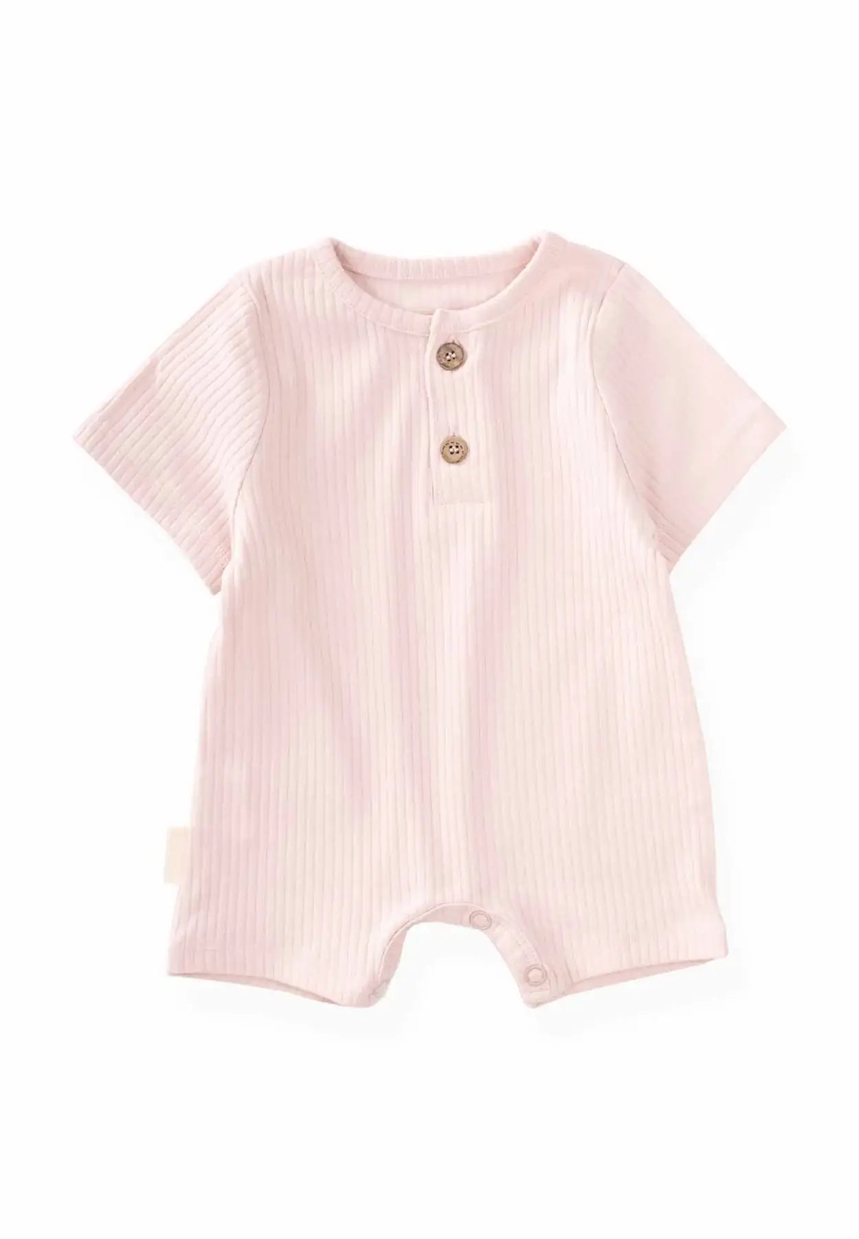 Powder Pink Baby Romper