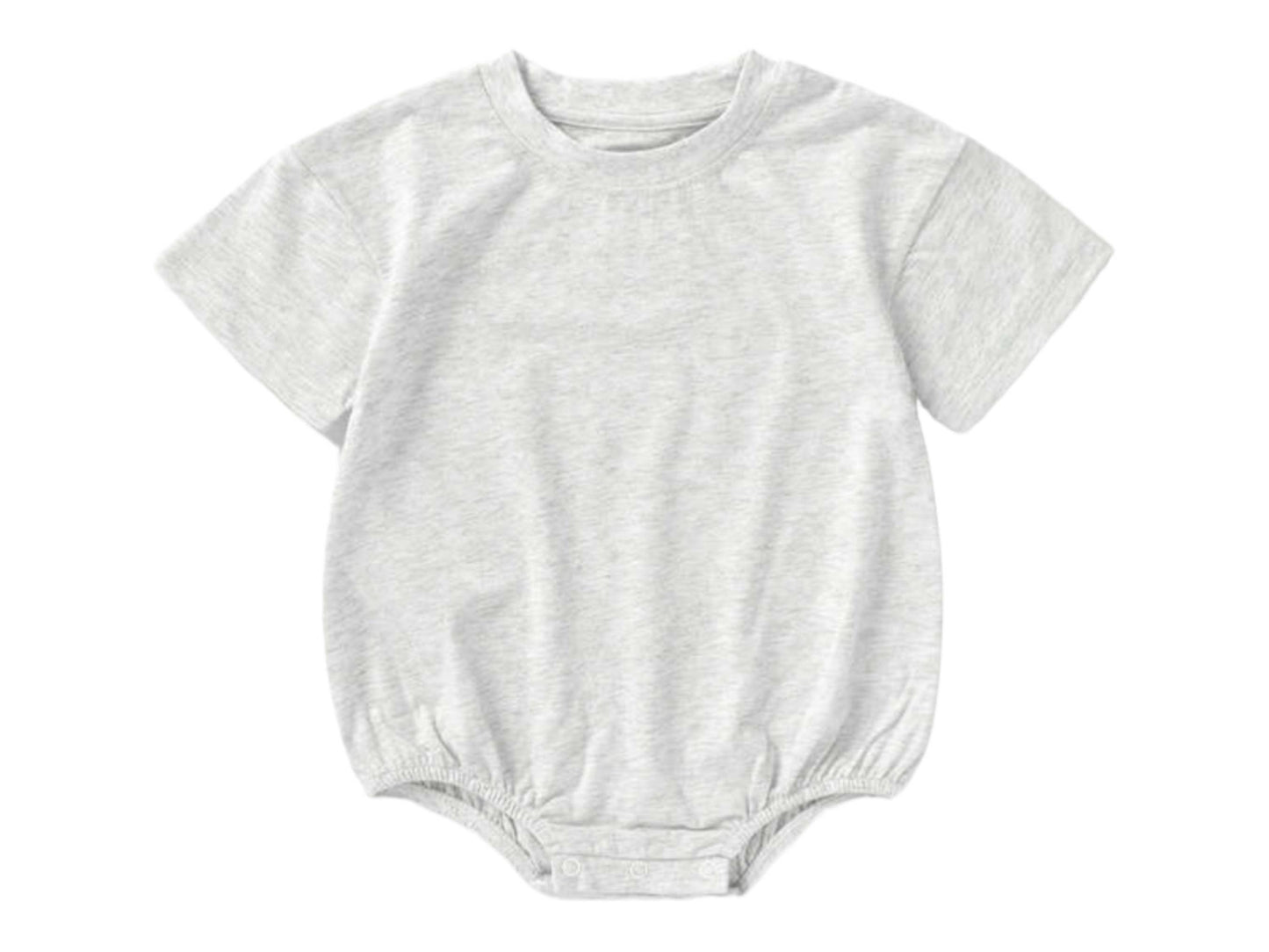 Baby Organic Drop Shoulder S/S clothes,T-shirt Bubble Romper