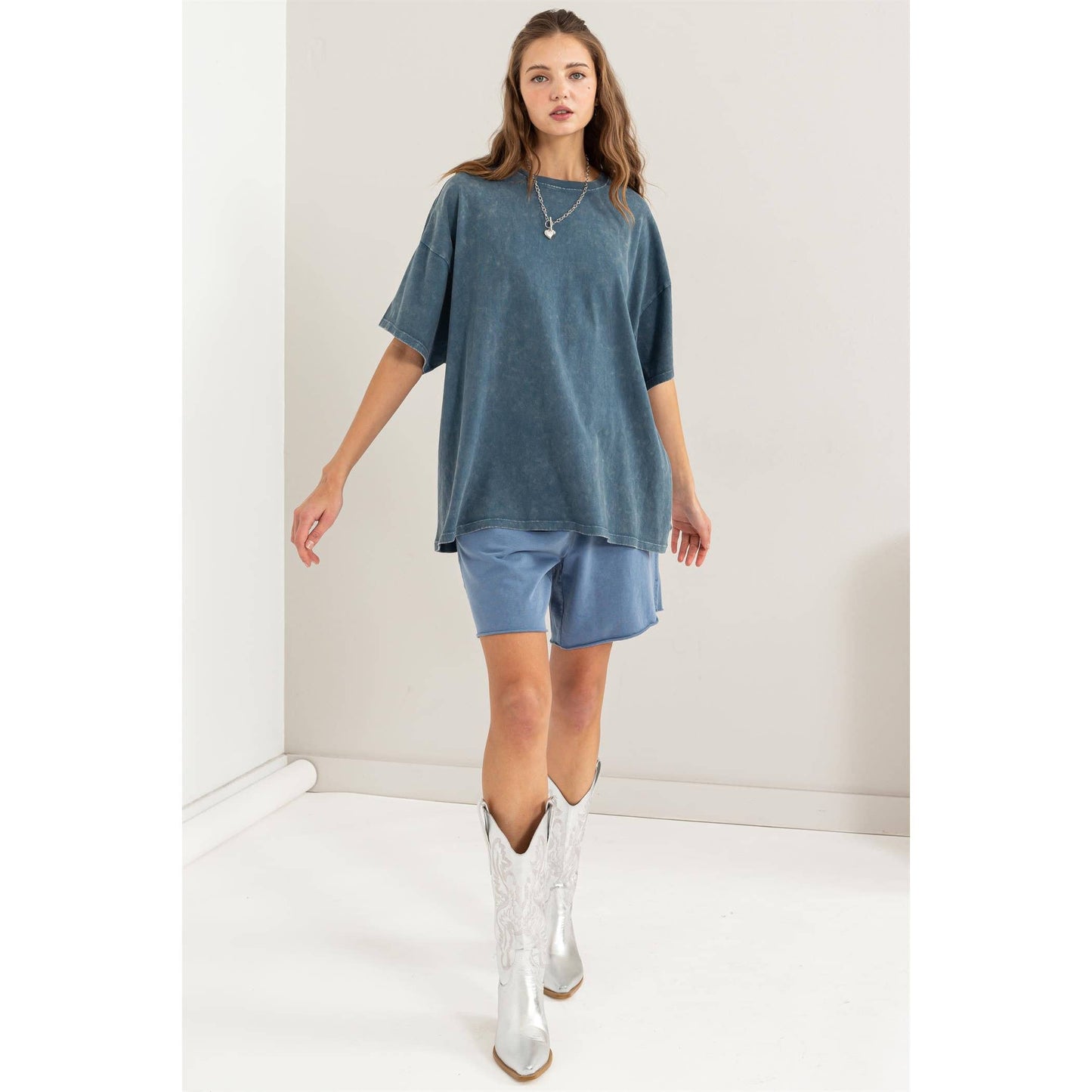 DZ24A845-D-OVERSIZED T SHIRT