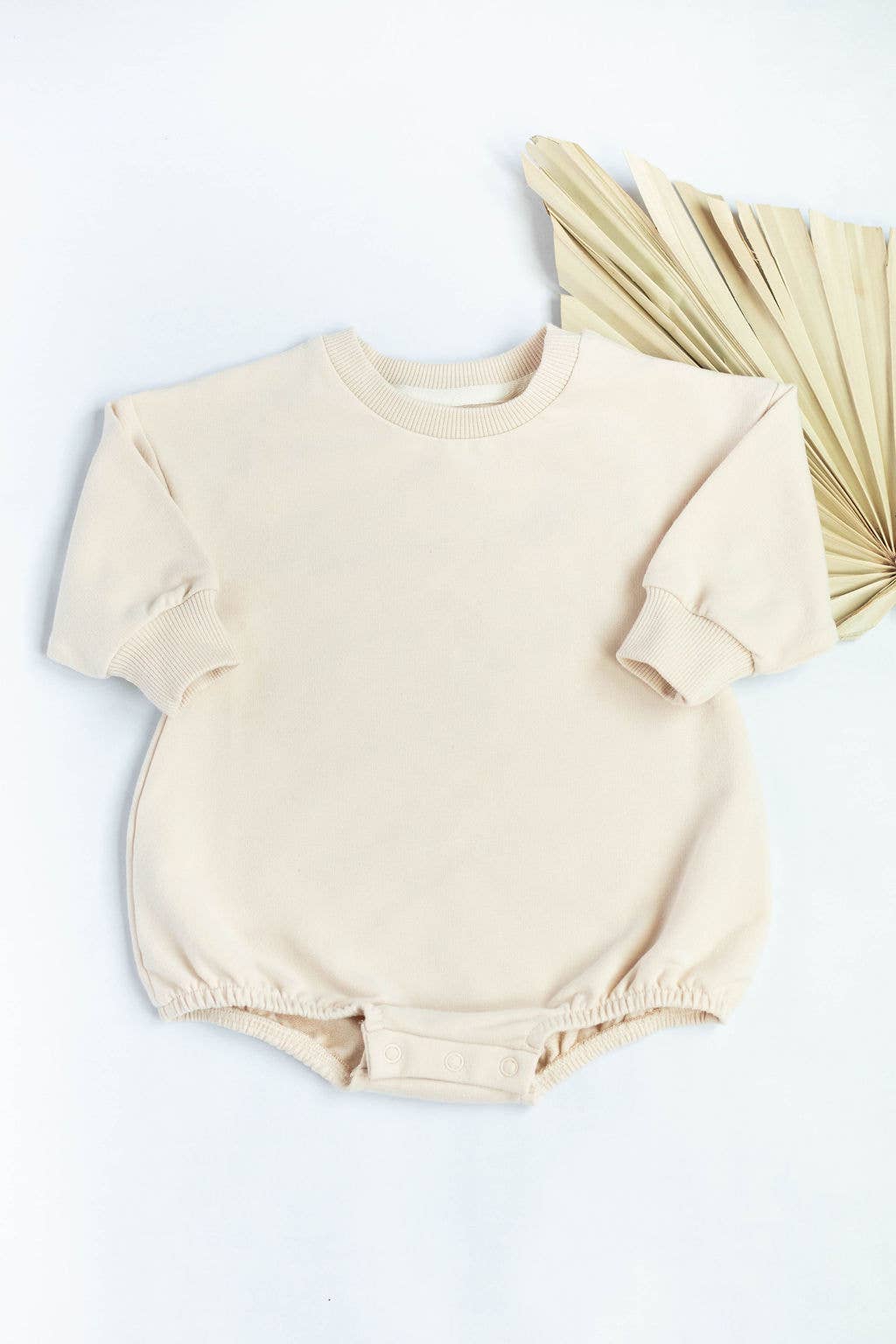 Organic Bubble Baby Bodysuit/Romper Oversized Sweatshirt