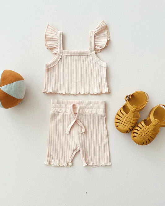 Biker Shorts Set | Sweet Vanilla