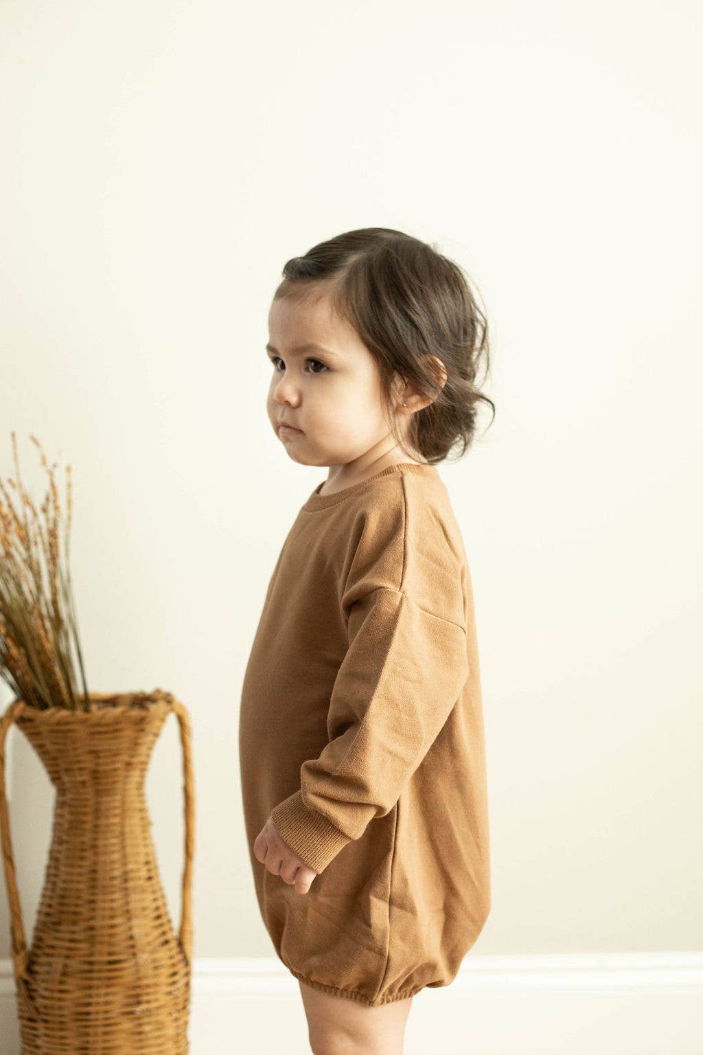 Organic Bubble Baby Bodysuit/Romper Oversized Sweatshirt