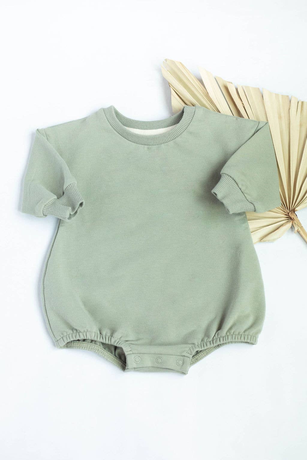 Organic Bubble Baby Bodysuit/Romper Oversized Sweatshirt