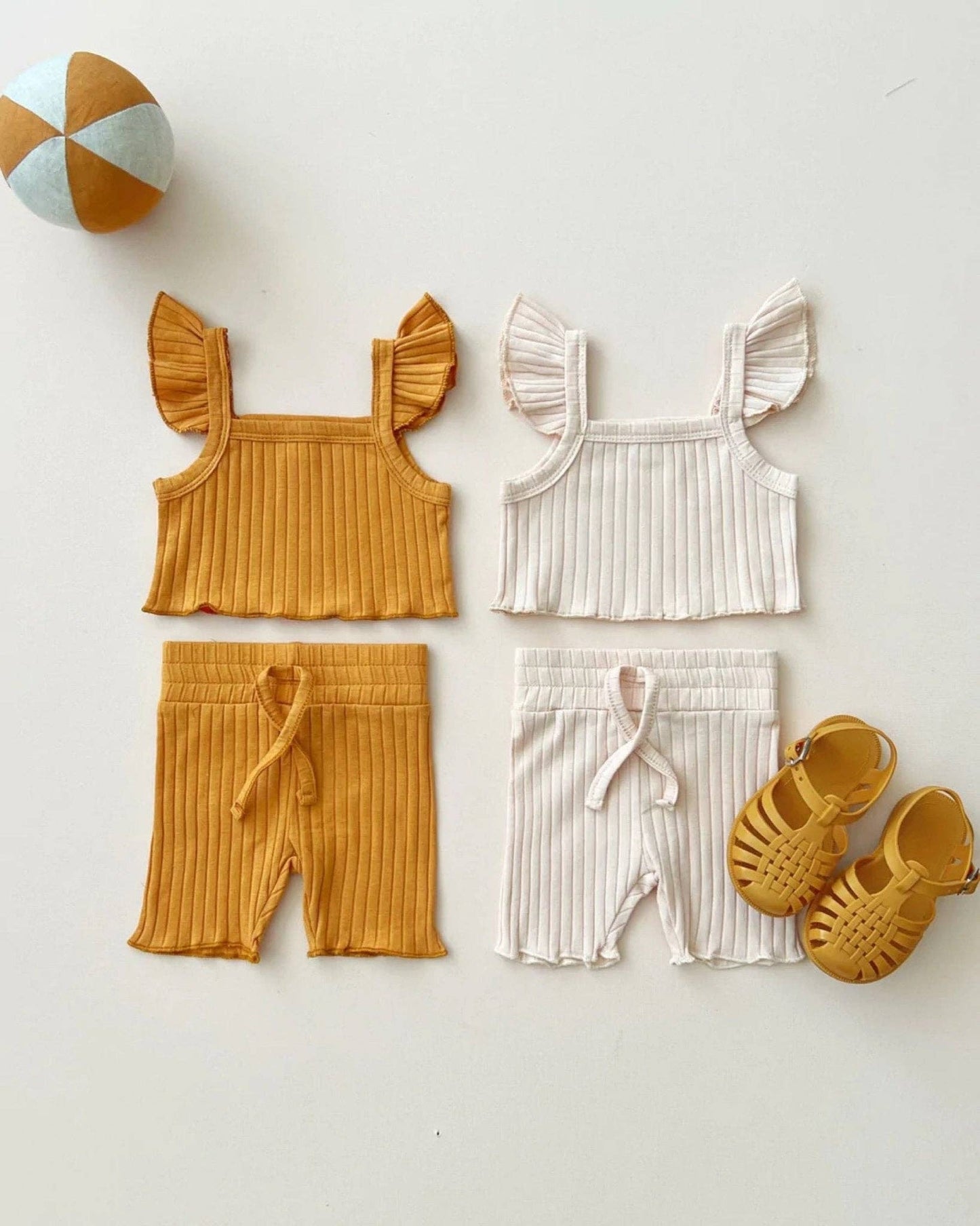 Biker Shorts Set | Sweet Vanilla