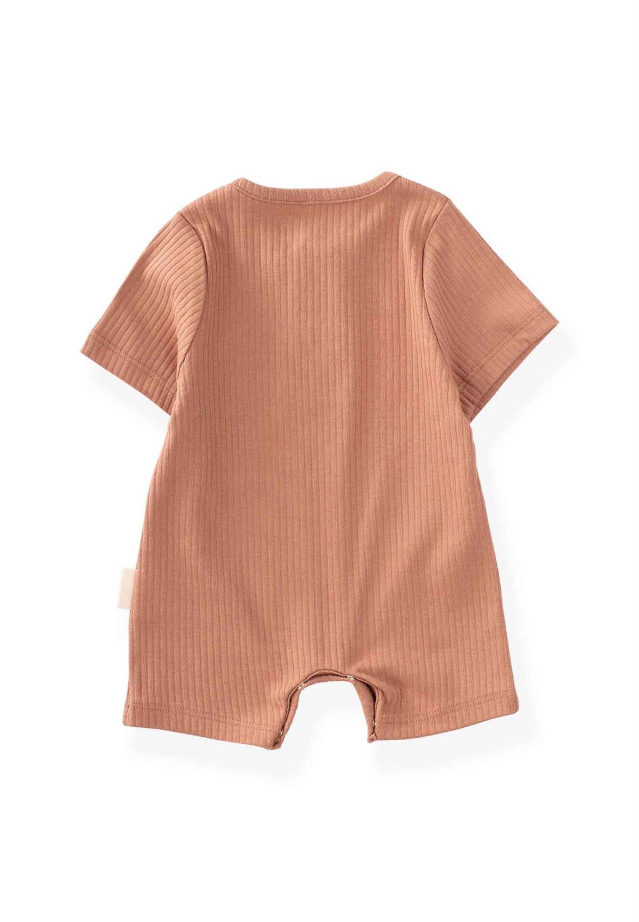 Brown Baby Romper