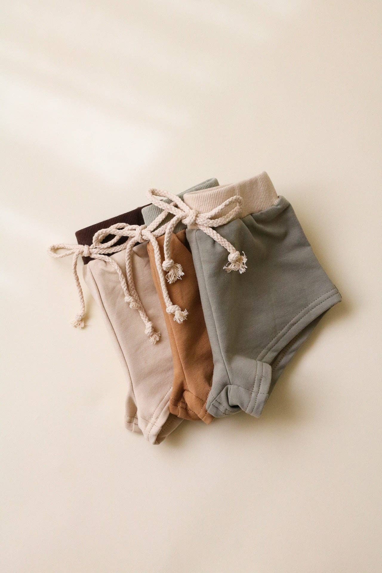 Two Tone Shorts Set