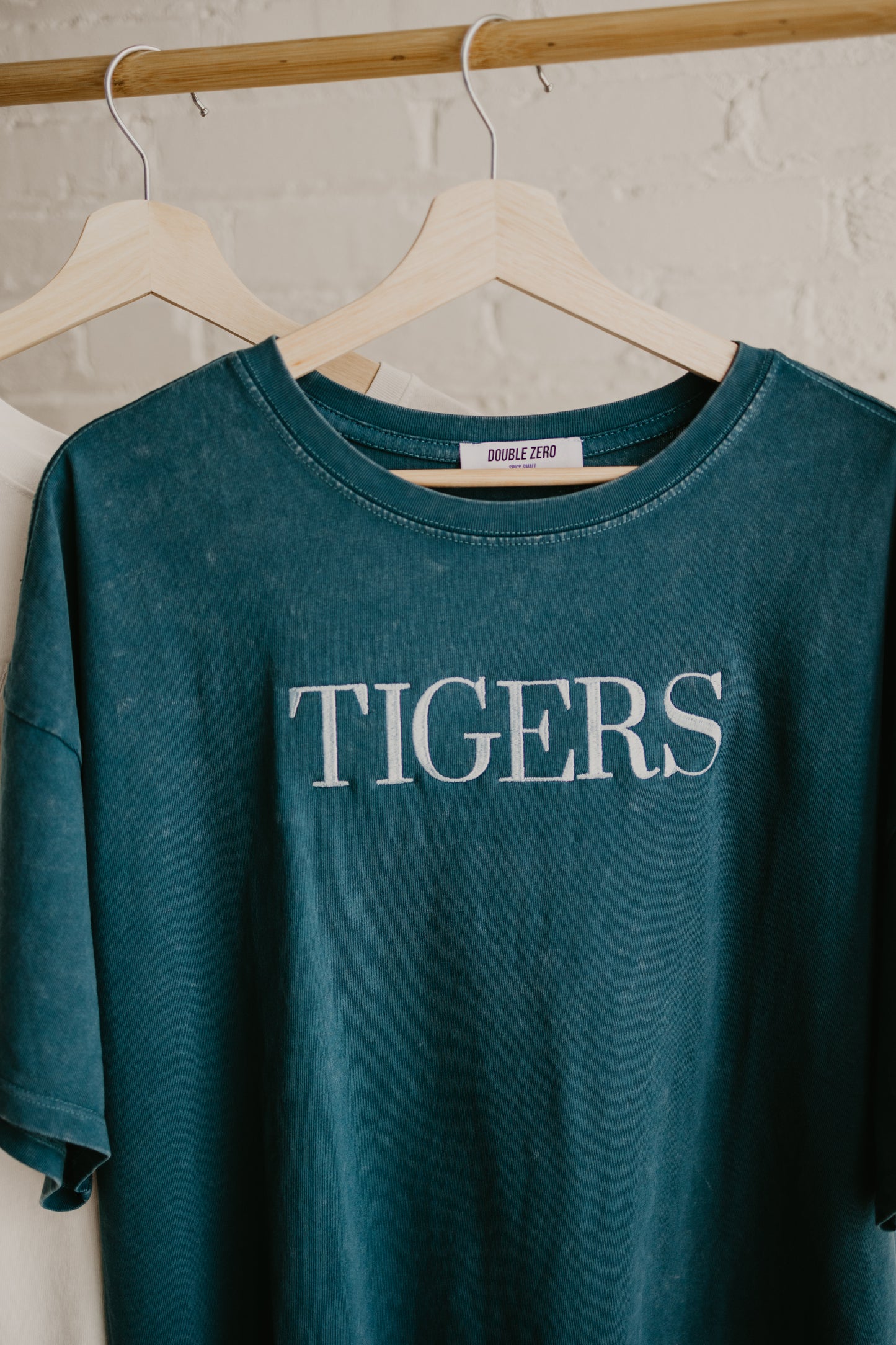 TIGERS Embroidered Oversized Tee