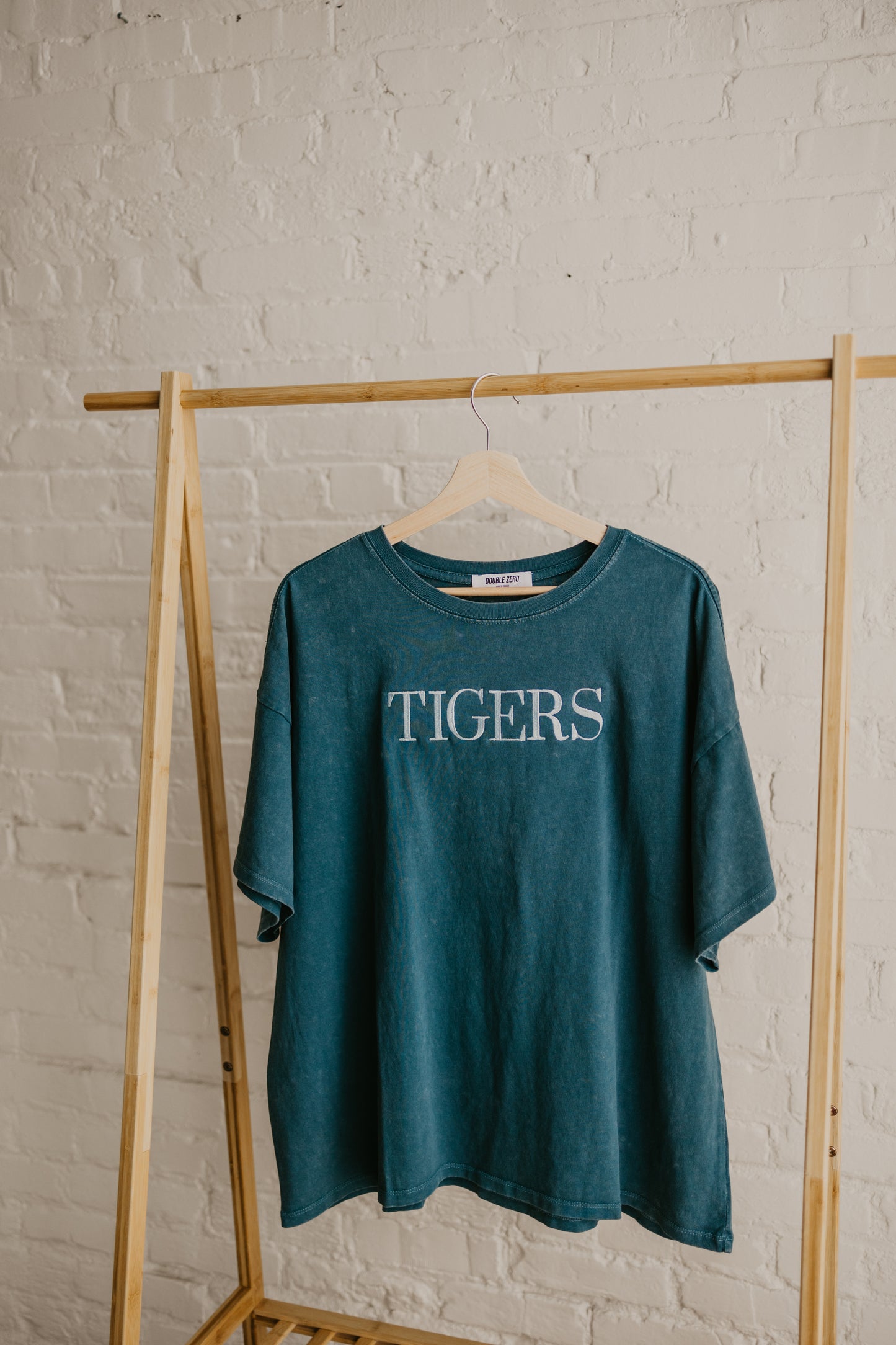 TIGERS Embroidered Oversized Tee