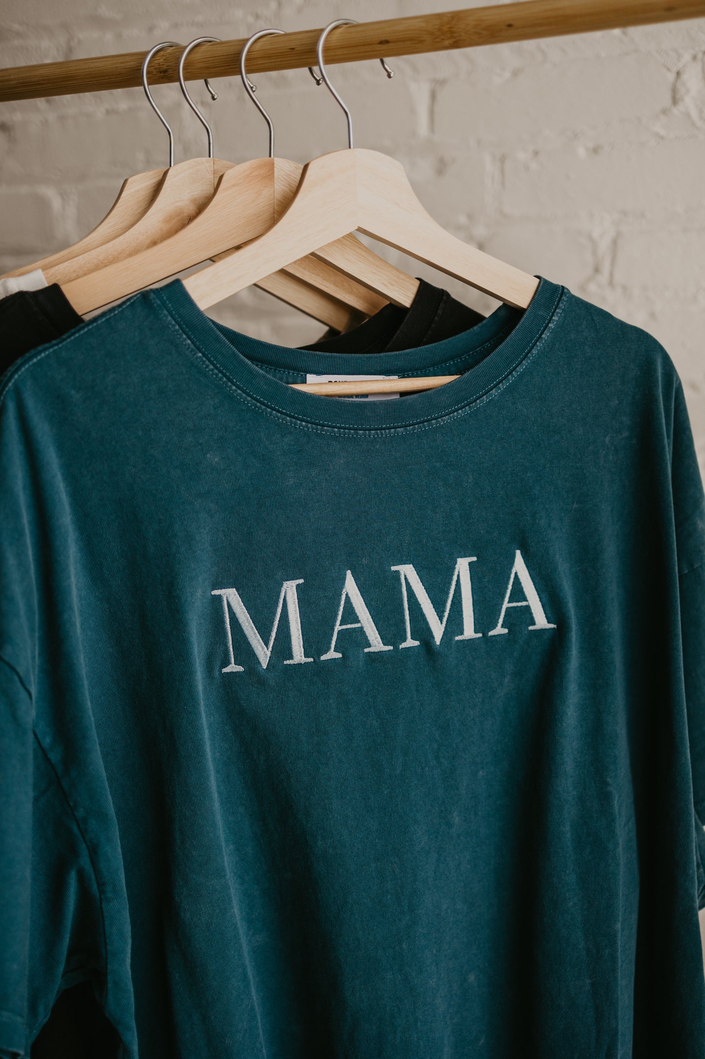 MAMA Embroidered Oversized Tee