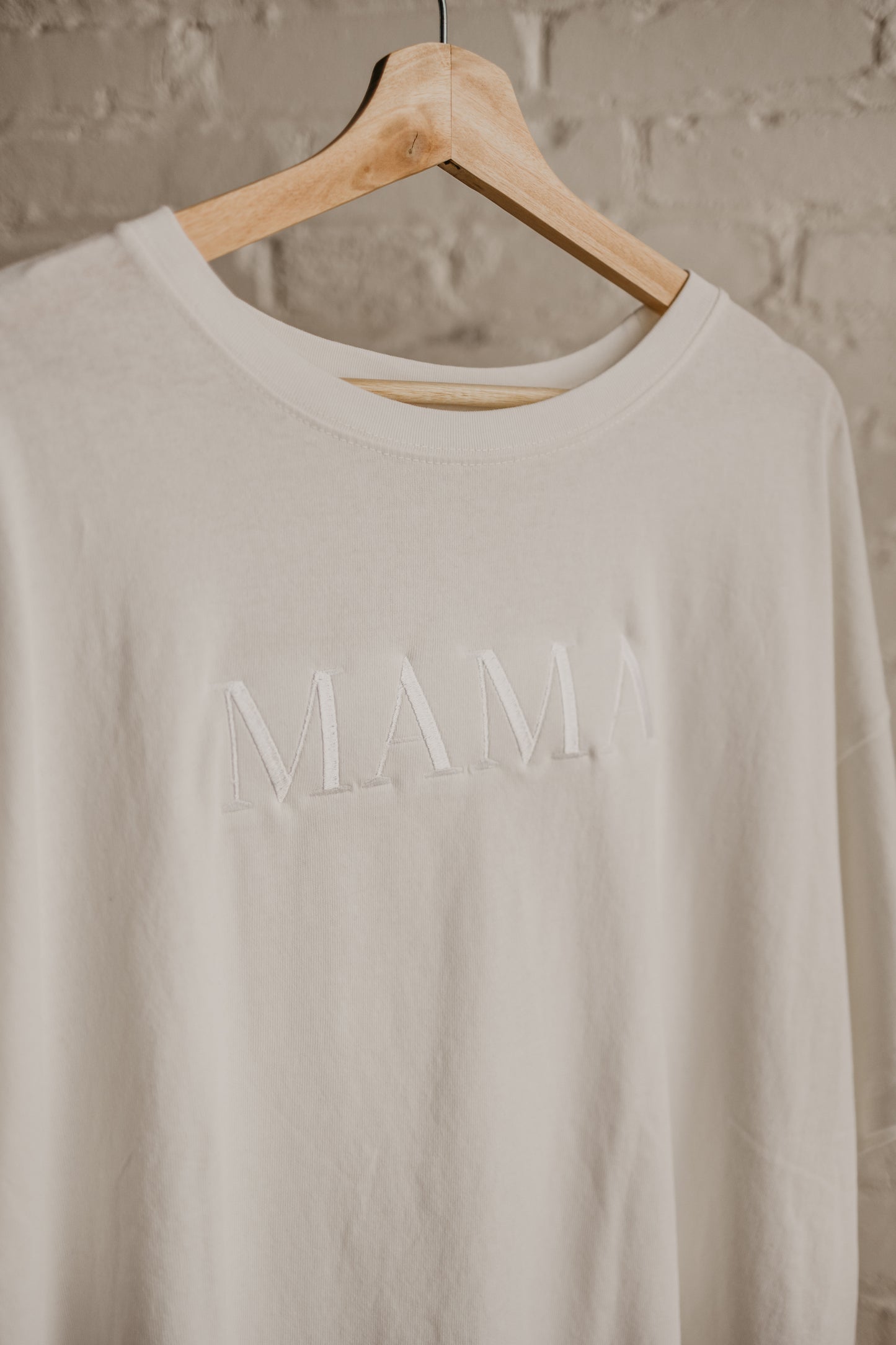 MAMA Embroidered Oversized Tee